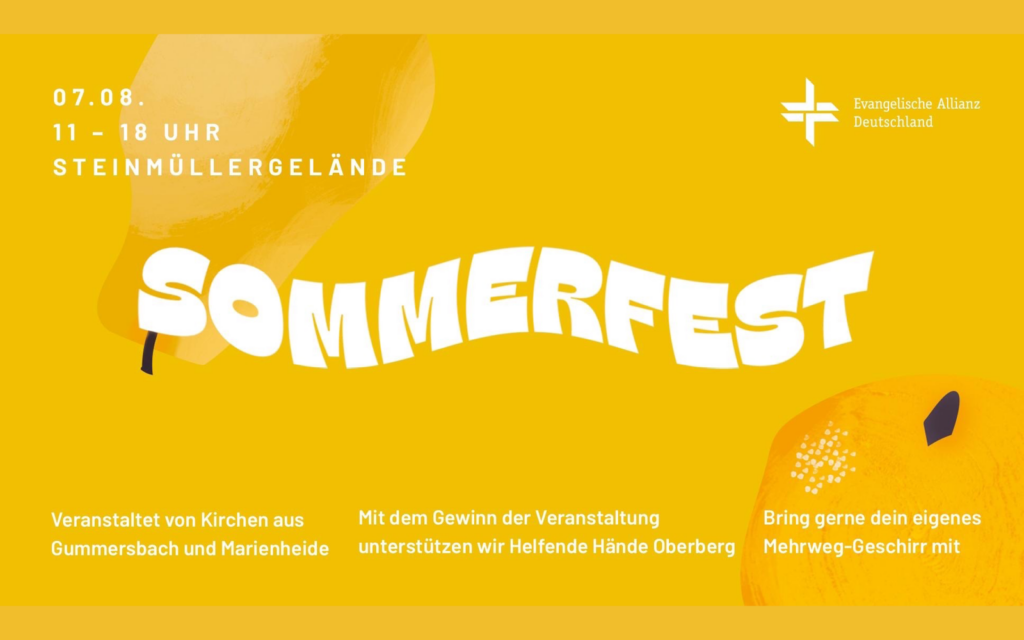 Sommerfest am 07.08.